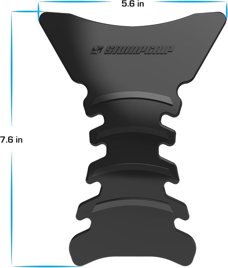 Stompgrip | Motorcycle Center Tank Pad Protector | Universal Fit | Spine Black - Image 3